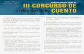Convocatoria para el iii CONCURSO DE « lydia santiago »cuento · 2019-12-03 · de esta convocatoria y cerrará el 23 de marzo de 2018 a las 18:30 horas (horario del centro de México).