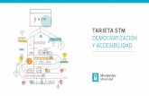 Presentacion Tarjeta 04 - Intendencia de Montevideo.montevideo.gub.uy/sites/default/files/biblioteca/presentaciontarjeta... · TARJETA STM: DEMOCRATIZACIÓN Y ACCESIBILIDAD ¿DE DÓNDE