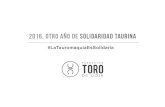 2016, otro año de solidaridad taurina · el 7 de abril a beneficio de Proyecto Hombre • Ponce y Finito encabezan el cartel del Festival Taurino del Cáncer • La Fundación Vive