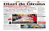 TEL A/E ADREÇA PASSEIG GENERAL MENDOZA ... - Diari de Girona · El 30% de les 100 principals són alimentàries 27 Una parada al mercat del Lleó, ahir. ANIOL RESCLOSA Els Mossos