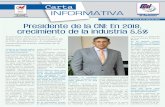 Carta INFORMATIVA - CNI Bolivia · Carta INFORMATIVA El periódico Bolivian Business de Santa Cruz entrevisto al presidente de la CNI, Ibo Blazicevic. A continuación transcribimos