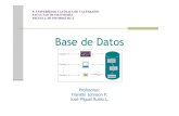 Base de Datos - UCVzeus.inf.ucv.cl/~jrubio/docs/2009-01/INF 340/Capitulo IV - Parte 2.pdf · Modelamiento de una Base de Datos Modelo Conceptual: Entidad Relación Asociaciones entre