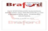 XVII EXPOSICIÓN NACIONAL BRAFORD DEL MERCOSUR y VIII ......5.5.1 La colocación de carteles y/o banderas publicitarias en la pista de jura y/o remate no está contemplada en el monto
