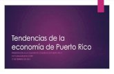 Tendencias de la economía de Puerto Rico · 2016-02-16 · La economía de Estados Unidos: Indicadores económicos (FED) 2015 2016 2017 TasadecrecimientoPNB 2.0 2.6 2.5 Tasadedesempleo