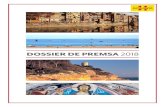 DOSSIER DE PREMSA 2018 - ACTact.gencat.cat/wp-content/uploads/2018/02/Dossier-de-Premsa-2018… · el turisme de neu, l’excursionisme i el turisme actiu, el litoral catalÀ alterna