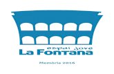 Memòria 2016 - Consell de la Joventut de Barcelona · Cicle d'humor als barris de Gràcia..... 82 4.9.2. Correllengua 2016: Montserrat Roig ... un any caracteritzat per la signatura