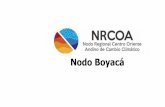 Nodo Boyacá - CARbproyectos.car.gov.co/cambioclimaticoNRCOA/up/d3b... · Unidad Nacional de Gestión del Riesgo de Desastres (UNGRD) Corporación Autónoma Regional de Boyacá –CORPOBOYACA