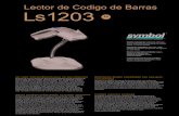 Lector de Codigo de Barras Ls1203 - Hiller División Sistemassistemas.hiller.com.bo/files/Zebra/Lector LS1203 Esp.pdf · 2016-04-28 · lectores de códigos de barras de mano, ...