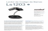 Lector de Codigo de Barras Ls1203 - SyS Questsysquest.com.pa/wp-content/uploads/2016/02/motorola-ls1203.pdf · lector de gran rentabilidad, muy cómodo y fácil de usar, que ofrece