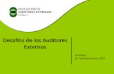 INSTITUTO DE AUDITORES - AECHILE€¦ · Convenio Cooperación con Colegio de Contadores de Chile A.G. Certificación anual de las firmas asociadas. Incorporación de nuevas firmas
