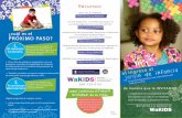 WaKIDS Family Brochure - Spanish...aprendizaje temprano. + También considere compartir cualquier información de evaluación que tenga sobre su niño. 2. o de o. ... wakids, family