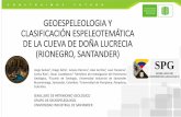 Presentación de PowerPoint - Cuevas y Tragaderos de Perú y Bolivia › Conferencias › Chachapoyas2018 › ... · 2018-09-13 · GEOESPELEOLOGIA Y CLASIFICACIÓN ESPELEOTEMÁTICA