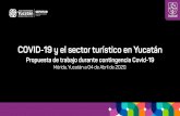 COVID-19 y el sector turístico en Yucatán - yucatan.travel › wp-content › uploads › 2020 › 04 › ...Qué es el COVID-19 y cómo se transmite. Propagación del COVID-19 en