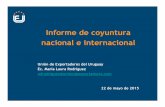 Informe de coyuntura nacional e internacional › _datos › uploads › 220515_c… · Perú para firmar millonarios acuerdos principalmente en infraestructura Se destaca un tren