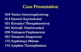 Case Presentation - Srinakharinwirot Universitymed.swu.ac.th/radiology/images/stories/Education... · Case Presentation 004 Yanisa Jarusyingdumrong 014 Intouch Sopchokchai 021 Kompiya