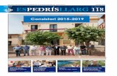 REVISTA MUNICIPAL D’INFORMACIÓ I CULTURA DE BEGUR - …begur.cat/wp-content/uploads/2018/05/ES-PEDRIS-LLARG-118.pdf · 2018-05-11 · VII concurs de cartells Fira d’Indians Foto: