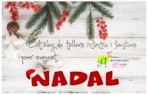 Catàl ‘eg de tallers infantils i familiars per aquest NADAL · ‘eg de tallers infantils i familiars NADAL Www.activijoc.cat Tel. 93.715.48.44 / 670.288.388 info@activijoc.es