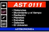 AST 0111 - Inicio · 2015-08-17 · Escala de Tiempo Creemos que el Universo tuvo un inicio, con la gran explosión o BIG BANG Ese evento da T=0 El Big Bang ocurrio hace 1.4x1010