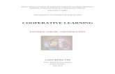 COOPERATIVE LEARNING - ddd.uab.cat · This research project is an attempt to give arguments in favour of using cooperative learning activities in FL classrooms as an effective approach