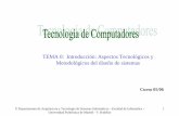 TEMA 0: Introducción: Aspectos Tecnológicos y Metodológicos …tamarisco.datsi.fi.upm.es/ASIGNATURAS/TC/apuntes/Tema0_VHD_0… · Tema 0. Aspectos Tecnológicos y Metodológicos