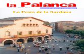 la Palanca · 2006-04-30 · la Palanca 3 la Palanca PUBLICACIÓ DELS MUNICIPIS D™ARTESA DE SEGRE, VILANOVA DE MEIÀ, CUBELLS, ALÒS DE BALAGUER, FORADADA I DEL POBLE DE MONTCLAR