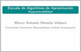 Marco Antonio Heredia Velasco - UAM Azcaptzalcoacademicos.azc.uam.mx/franz/aa16/presentaMarco2.pdf · Marco Antonio Heredia Velasco Universidad Aut onoma Metropolitana Unidad Azcapotzalco.