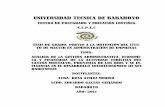 UNIVERSIDAD TECNICA DE BABAHOYO - UTBdspace.utb.edu.ec/bitstream/49000/2192/1/TESIS MAESTRIA...UNIVERSIDAD TECNICA DE BABAHOYO CENTRO DE POSTGRADO Y EDUCACIÓN CONTINUA C.E.P.E.C TESIS