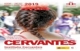BIENVENIDOS - Instituto Cervantes · BIENVENIDOS: Estos meses de primavera y verano son el momento propicio para inscribirse en nuestros cursos de español. Una comunidad de millones