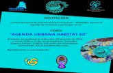 FORO: “AGENDA URBANA HABITAT III”DESARROLLO HUMANO BOLIVIA 2016 Ernesto Perez, Coordinador Informe sobre Desarrollo Humano - PNUD 19:30 PROPUESTA INFORME PAÍS BOLIVIA “CONSTRUYENDO