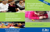 15 Programas y Servicios · Obtenga su ejemplar del folleto de programas de recreación en CNH donde podrá leer todos los detalles acerca de nuestros programas. El periódico . 3