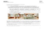 LA XIII BIENAL ESPAÑOLA DE ARQUITECTURA Y URBANISMO … · Proyecto I+D+i: De la vivienda accesible a la vivienda sostenible: la esencia del ajuste razonable, “VIVable” Doctora