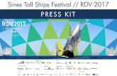 PRESS KIT - Aporvela · 2017-04-24 · Press-kit | Sines Tall Ships Festival // RDV 2017 STI // APORVELA A STI –Sail Training International é a líder mundial na organização