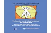 Informe alternativo sobre el derecho de las mujeres a una vida libre de violencia · 2011-08-22 · La Ley Orgánica sobre el Derecho de las Mujeres a una Vida Libre de Violencia