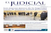 Los nuevos jueces de la Suprema Corte de Justicia toman posesión€¦ · cuales 75 corresponden a nuevos jueces de Paz, 50 egresados del programa de postgrado y recibieron sus certificados