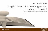Model de reglament - Diputación de Alicante€¦ · CAPÍTOL III. DE L'INGRÉS DE FONS ... • Posada en comú de documentació sobre el tema de treball i elaboració del ... comprén