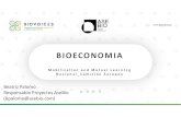 BIOECONOMIA€¦ · El sistema de producción mundial se enfrentará en los próximos años a un gran desafío, generar una economía sustentable para una población de 9.700 millones