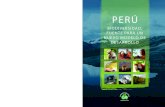 Áreas Naturales Protegidas PERÚ · las riquezas de los ecosistemas del Perú. Por supuesto, esa transformación no hubiera sido posible sin la acción de otra diversidad: la de