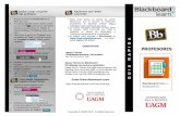BlackBoard Guía Rápida Facultad UAGM · Cómo enviar un correo electrónico (Send Email) Cómo modificar enlaces del Menú Cómo añadir un anuncio (Announcement) Cómo crear un