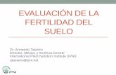 EVALUACIÓN DE LA FERTILIDAD DEL SUELOmca.ipni.net/ipniweb/region/mca.nsf/0...Estudio de la relación entre resultados del análisis de suelos y respuesta de los cultivos Sánchez,