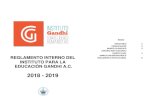 2018 - 2019 - Instituto Gandhi Puebla€¦ · DIRECTORIO INSTITUTO GANDHI INCORPORADO A LA BUAP, CLAVE 8046 Calle 2B Sur 3103, Col. El Carmen HuexotitIa, Puebla, Puebla. C.P. 72534