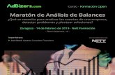 Maratón de Análisis de Balances · 2019-01-18 · Con la colaboración de: Maratón de Análisis de Balances ... lista de riesgos, jefe de riesgos y director de varias sucursales