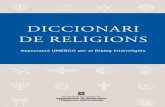DICCIONARI DE RELIGIONS - Generalitat de Catalunya · Albert Moliner (protestantisme, judaisme, hinduisme, jainisme, sikhisme, zoroastrisme, ciències de la religió) Ferran Cabrero