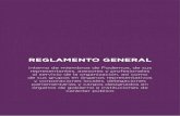 REGLAMENTO GENERAL - Podemos€¦ · REGLAMENTO GENERAL interno de miembros de Podemos, de sus representantes, asesores y profesionales al servicio de la organización, así como