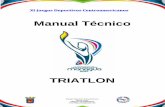 Manual Técnico - International Triathlon Union€¦ · XI Juegos Deportivos Centroamericanos Nicaragua:País ubicado en el centro de las américas limita al norte con Honduras, al