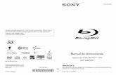 IMPORTANTE - Sony · † “AVCHD” (el formato utilizado por la grabadora de la videocámara digital de alta definición) y su logotipo son marcas comerciales de Panasonic Corporation