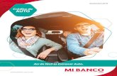 Crédito de AUTO - Mi Banco€¦ · Estrena el Auto de tus sueños con Crédito Automotriz MI BANCO % Enganche Tasa Anual Fija 18% al 25% 40% a más >18% al 25% 17.50% 16.99% 16.50%