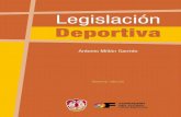 legislación deportiva€¦ · § 1.6. resolución del parlamento europeo sobre la dimensión europea del deporte..... 161 § 1.7. carta iberoamericana del deporte. ..... 177 II.