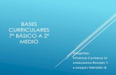 BASES CURRICULARES 7º BÁSICO A 2º MEDIO€¦ · Comprender y utilizar conceptos y procedimientos matemáticos básicos, relativos a números y formas geométricas, en la resolución