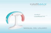 HairMax LaserBand 41 - SANNA MEDICAL€¦ · doméstico que ha sido clínicamente comprobado para tratar la pérdida de cabello hereditaria en hombres y mujeres. El HairMax es un