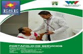 PORTAFOLIO DE SERVICIOSesedevillavicencio.gov.co/ws/uploads/institucion/2017/portafolio555.… · implementación del Modelo de Atención Primaria en Salud, líder en promoción de